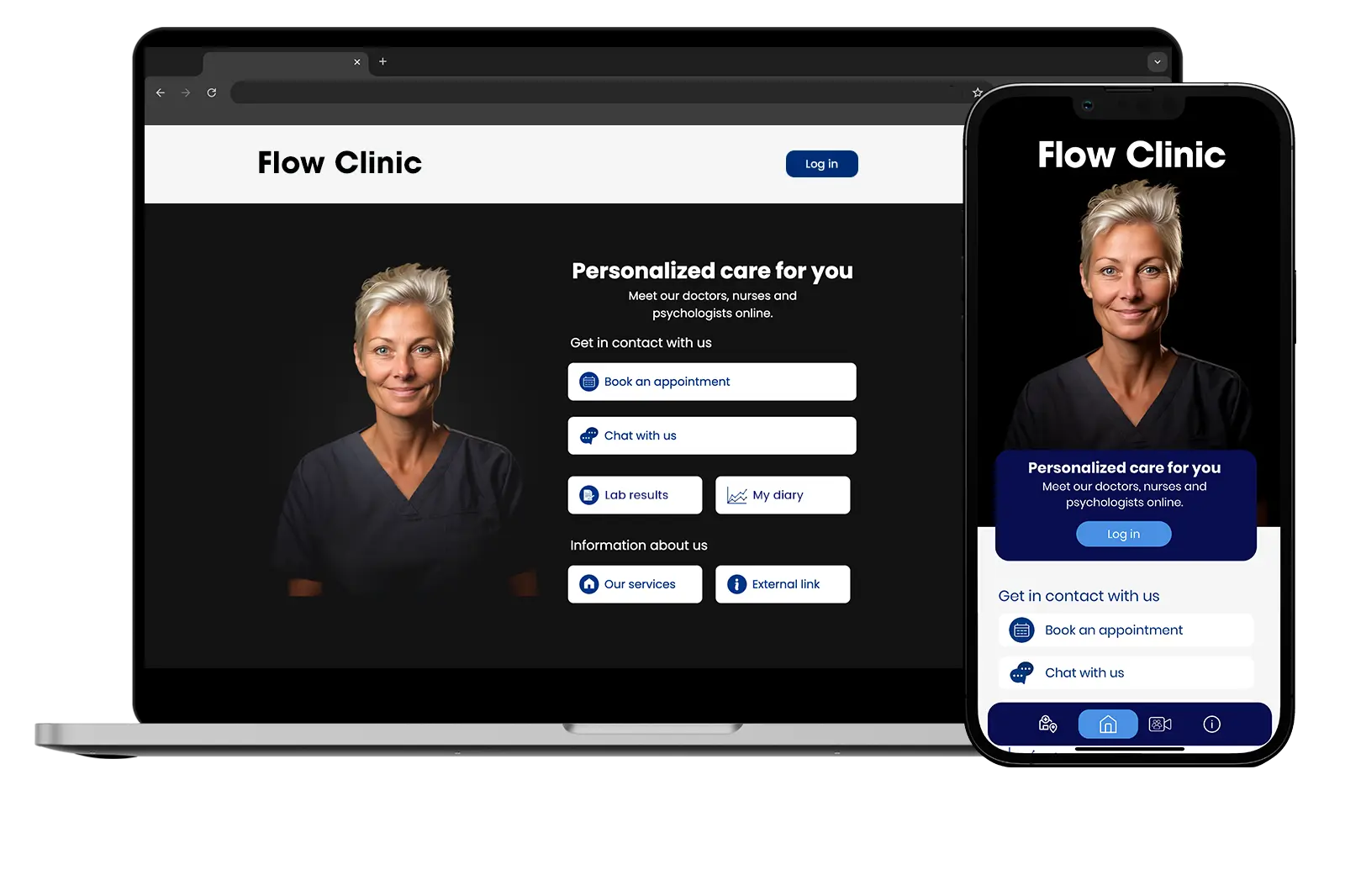 Curoflow telemedicine_platform_digital_patient_portal_with_app.